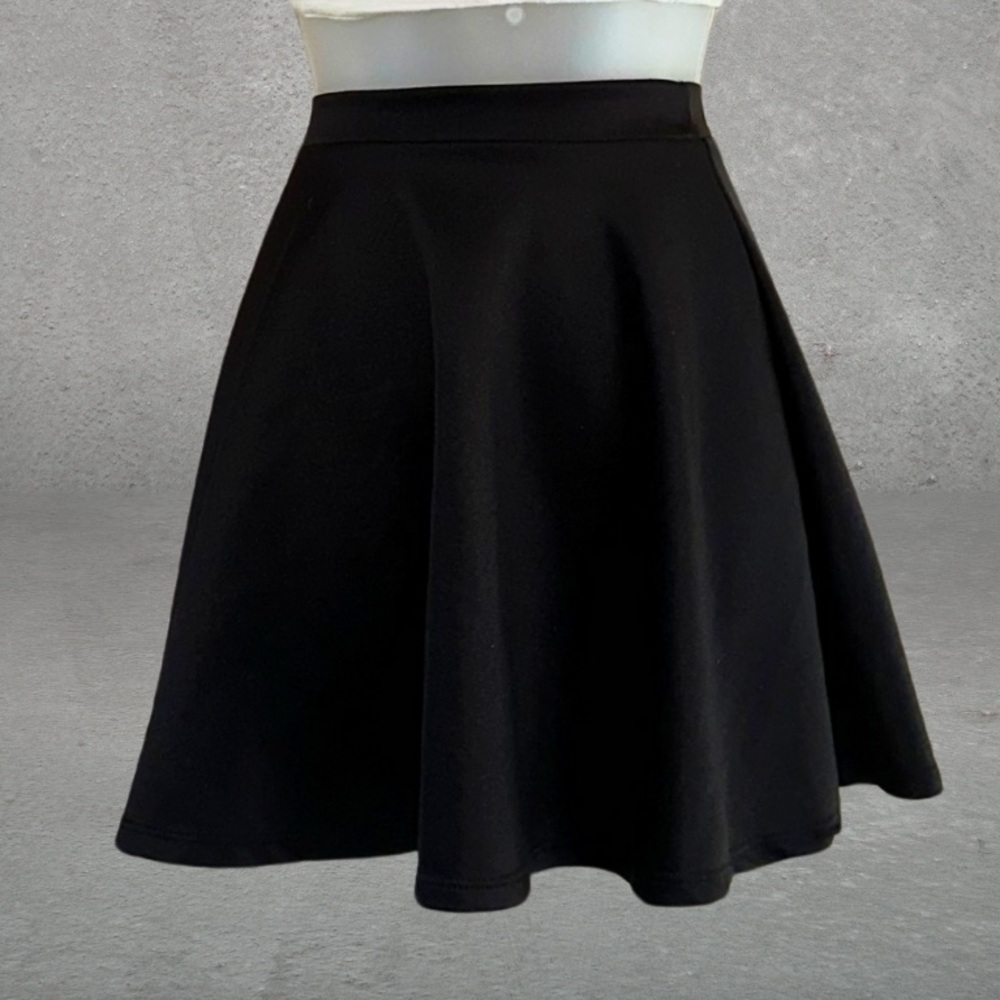 Black Skater Skirt